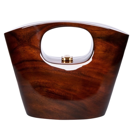 ROSÍO wooden twiggy handbag - Picture 4 of 7